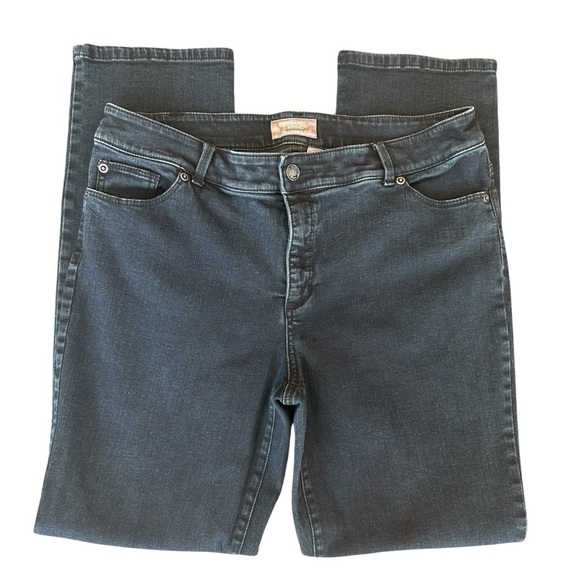 Chico’s So Slimming Black Classic Denim Jeans, 2.5 - Picture 2 of 5